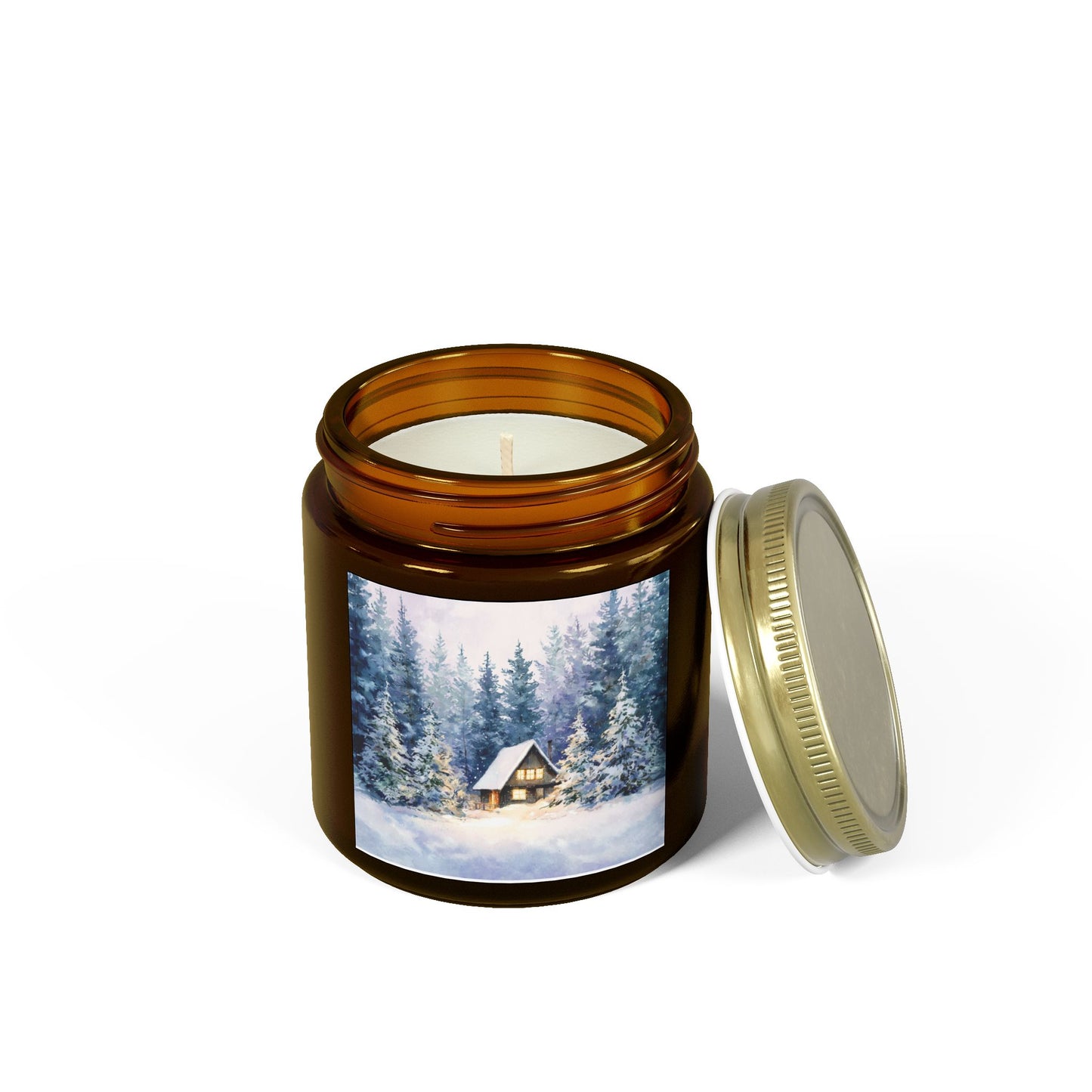 Fraser Fir Comfort Candle – Coconut Apricot Wax 4oz & 9oz | Two Homes Co