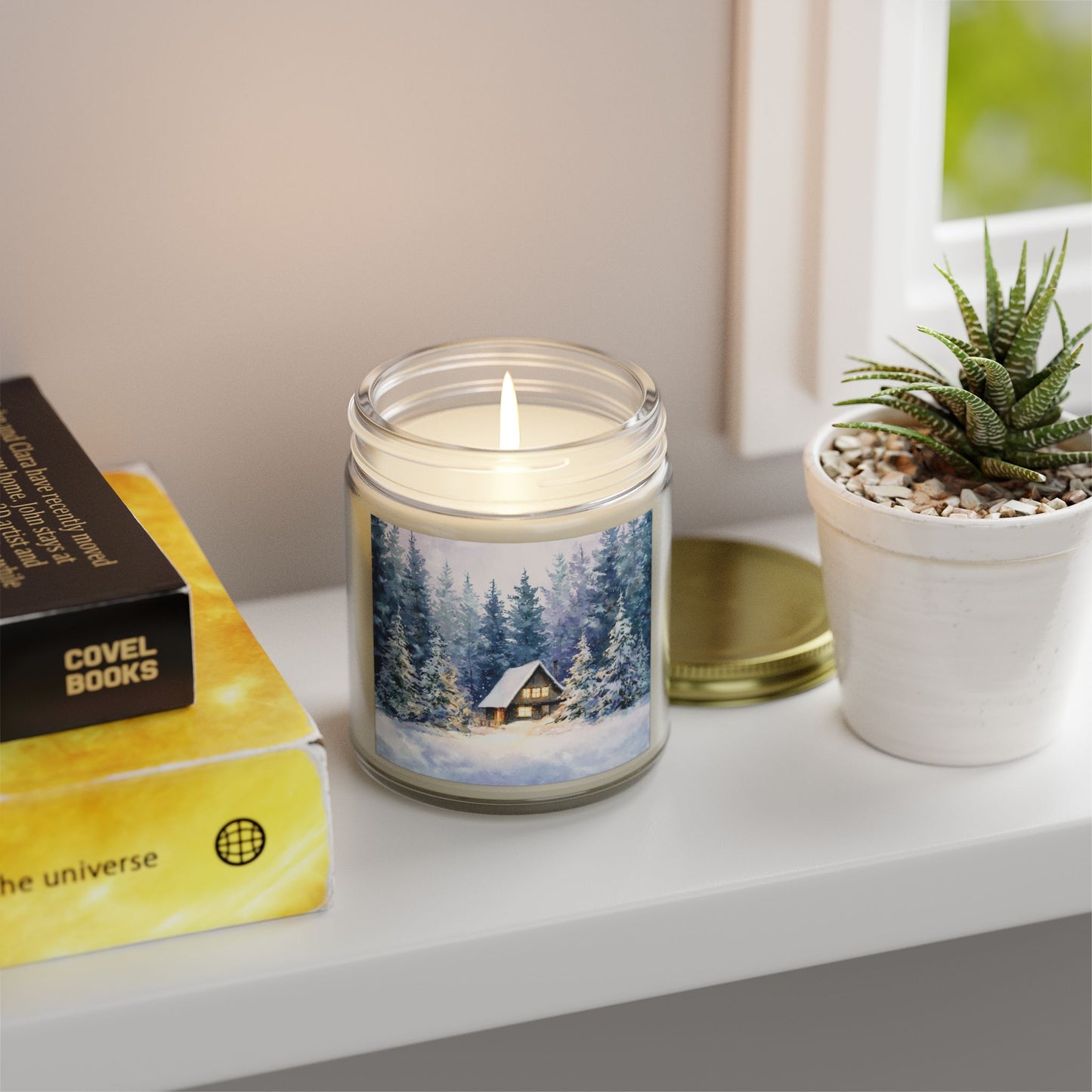 Fraser Fir Comfort Candle – Coconut Apricot Wax 4oz & 9oz | Two Homes Co