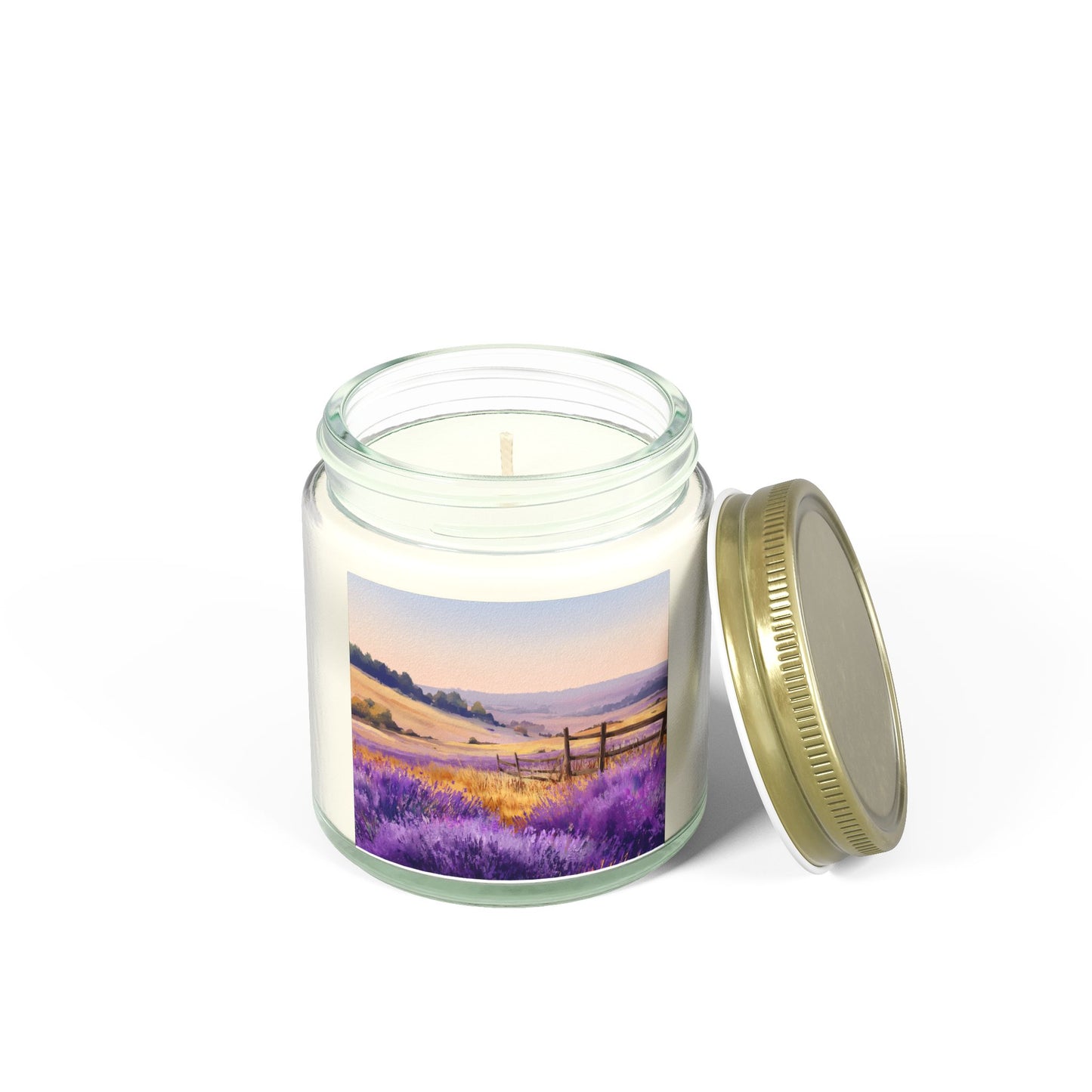 Lavender Comfort Candle – Coconut Apricot Wax 4oz & 9oz | Two Homes Co