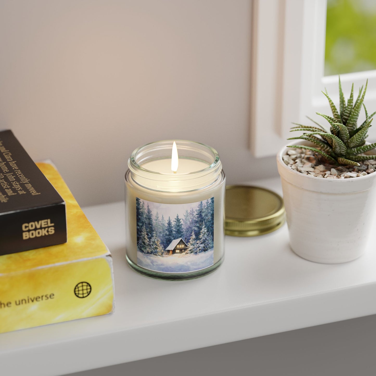 Fraser Fir Comfort Candle – Coconut Apricot Wax 4oz & 9oz | Two Homes Co