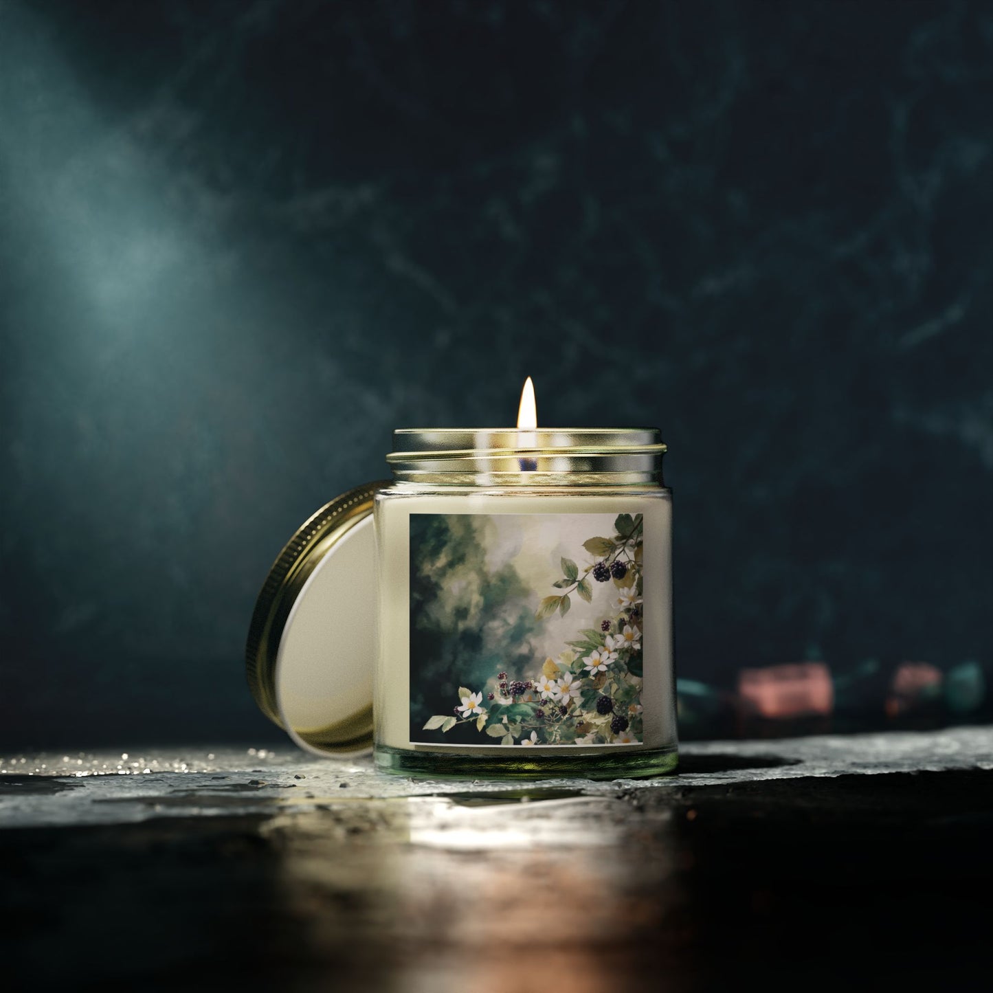 Blackberry Vanilla Comfort Candle – Coconut Apricot Wax 4oz & 9oz | Two Homes Co