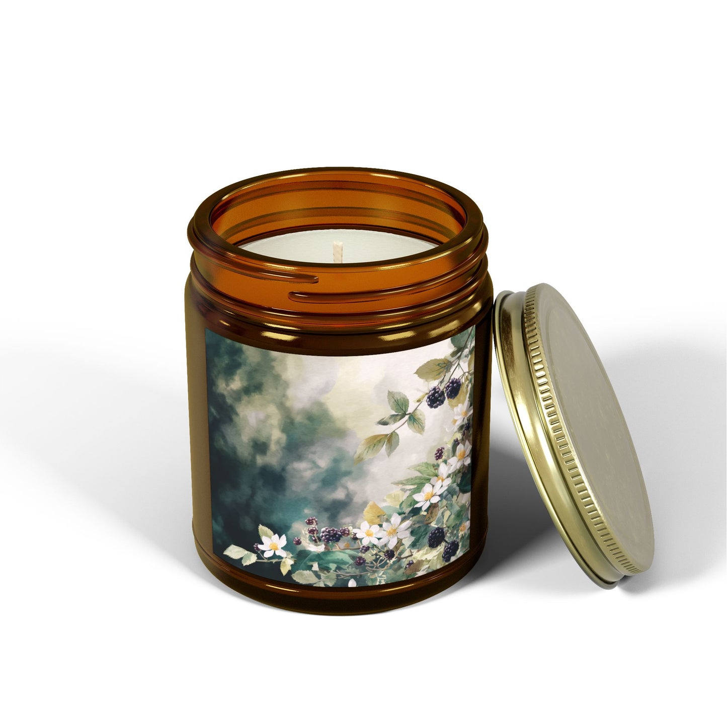 Blackberry Vanilla Comfort Candle – Coconut Apricot Wax 4oz & 9oz | Two Homes Co