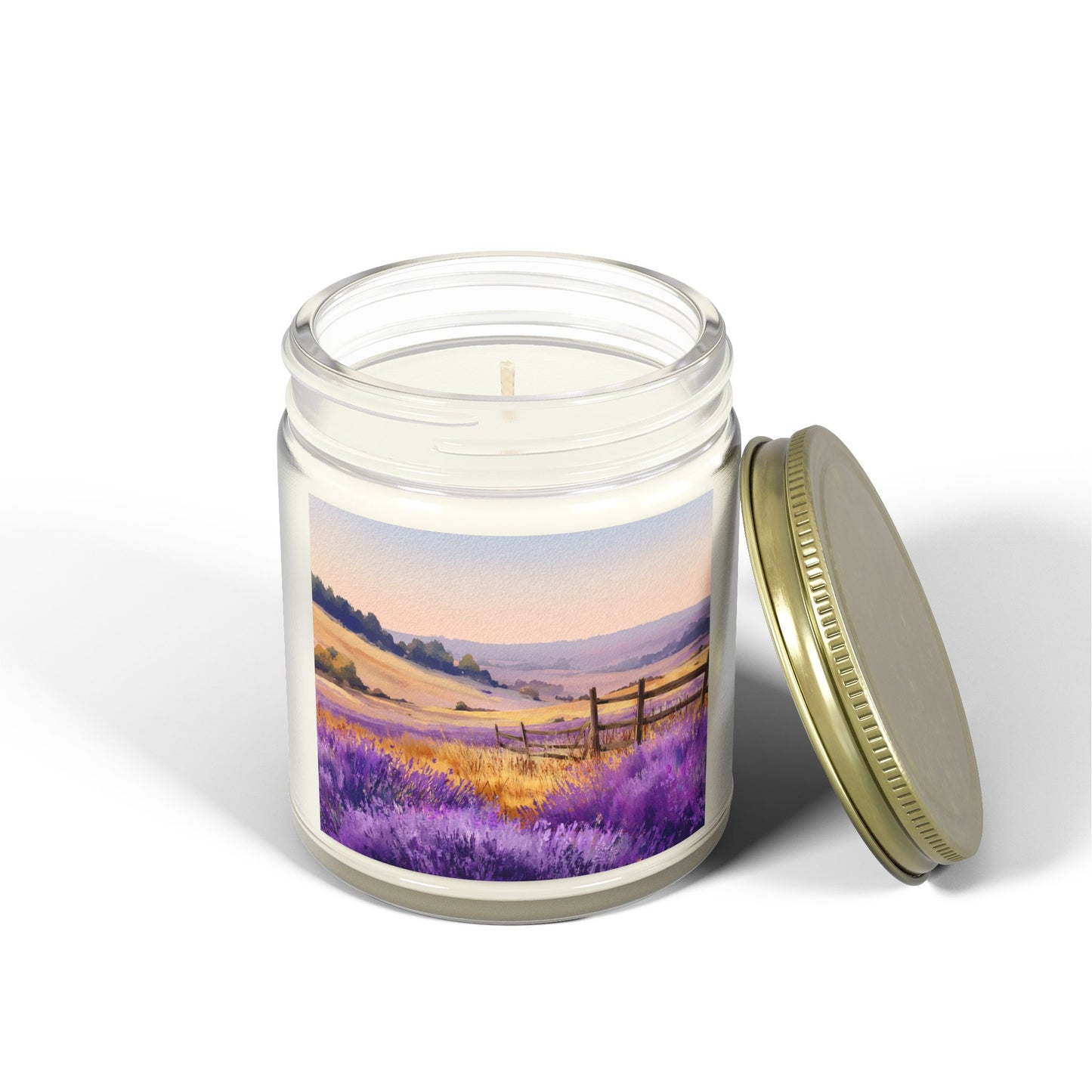 Lavender Comfort Candle – Coconut Apricot Wax 4oz & 9oz | Two Homes Co