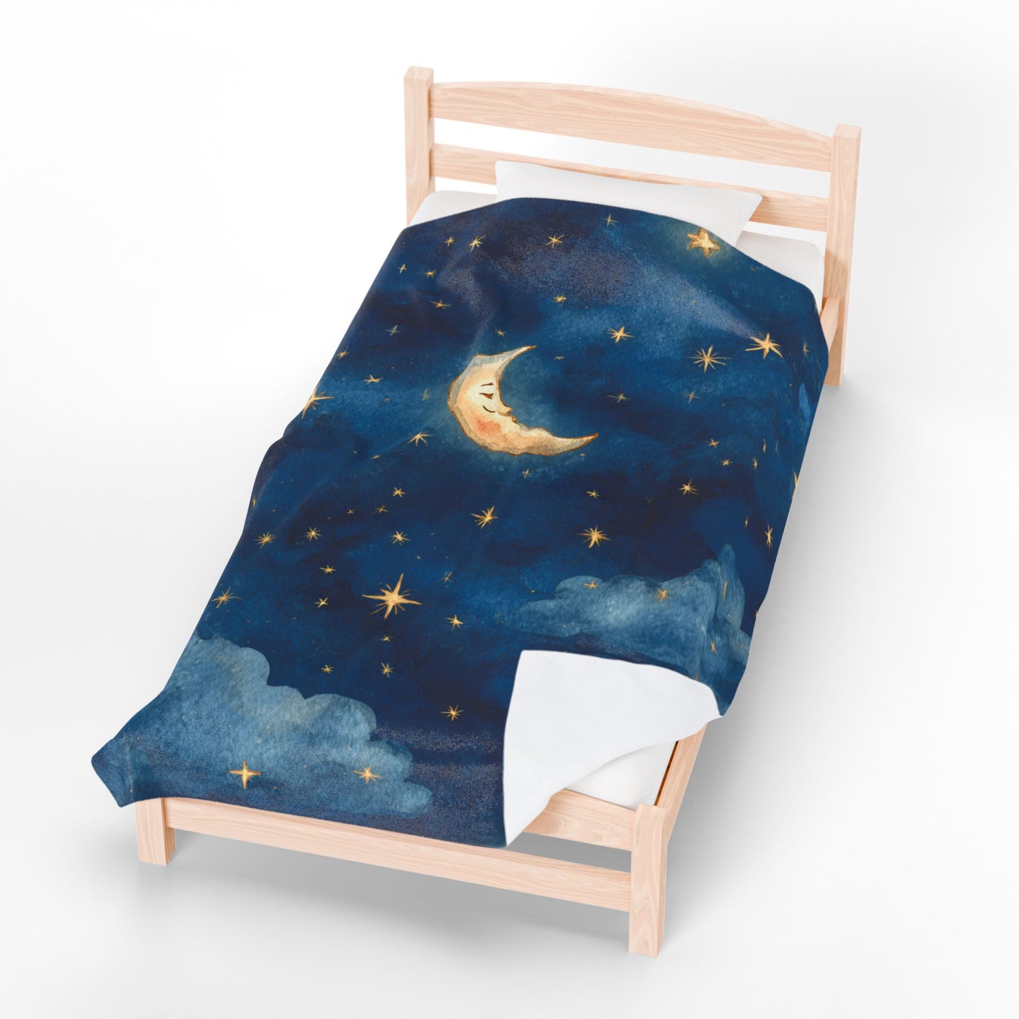 Safe & Sound Velveteen Plush Blanket – 60×80 | Two Homes Co