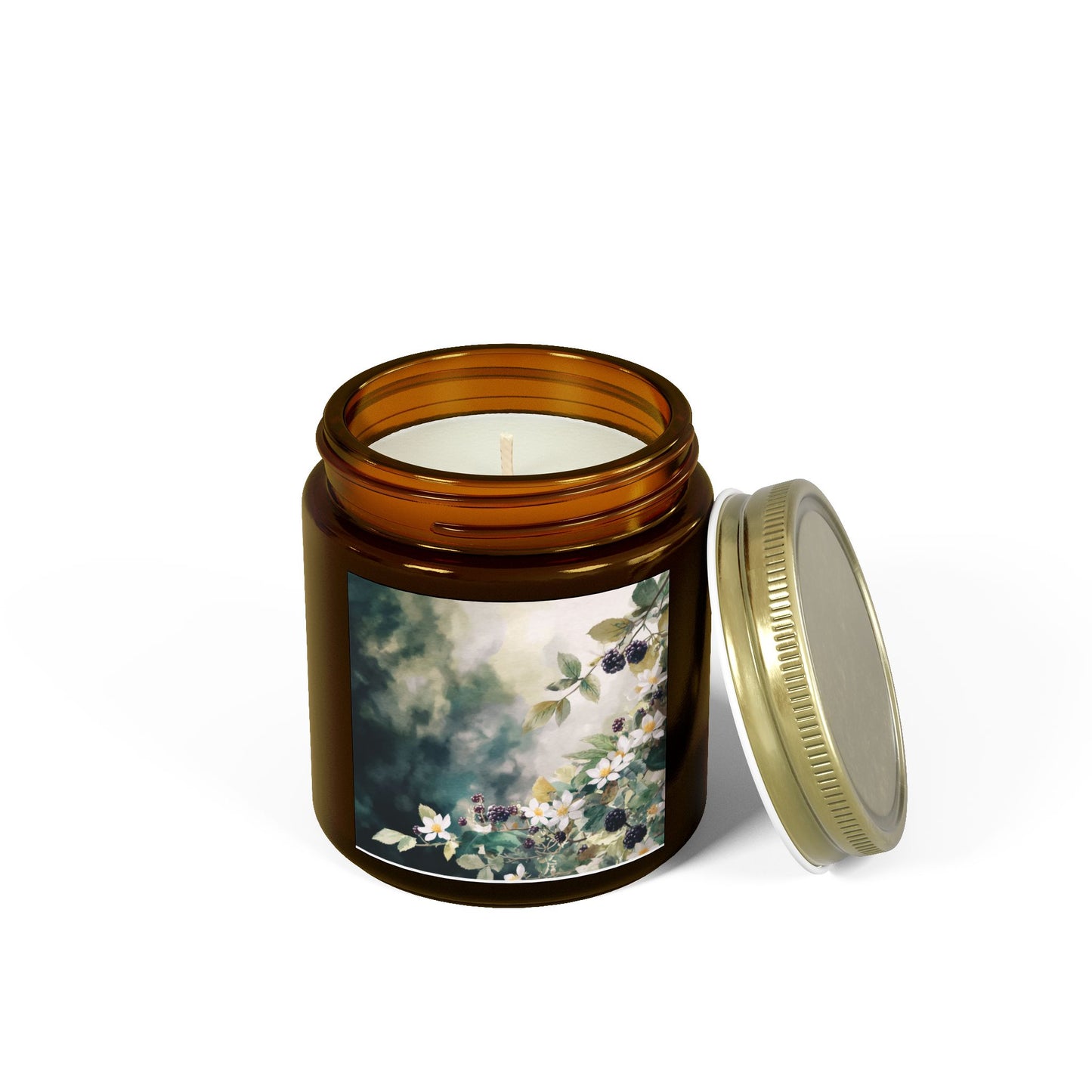 Blackberry Vanilla Comfort Candle – Coconut Apricot Wax 4oz & 9oz | Two Homes Co