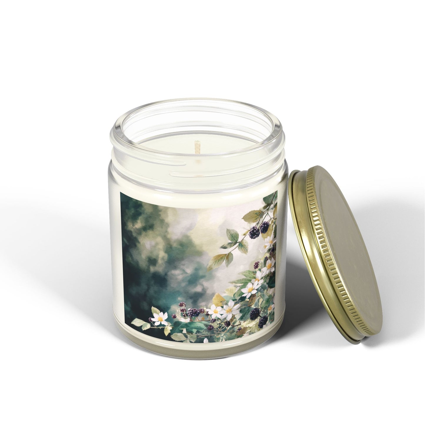 Blackberry Vanilla Comfort Candle – Coconut Apricot Wax 4oz & 9oz | Two Homes Co