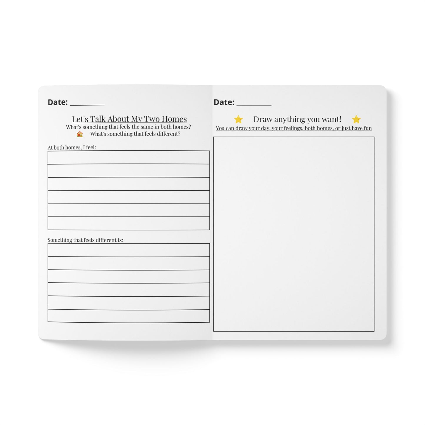 My Voice Journal – A Guided Co-Parenting Journal to Help Kids Feel Heard