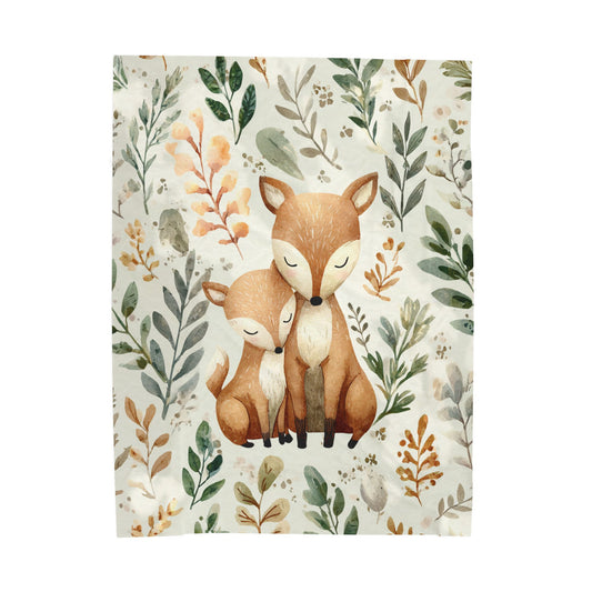 “Always With You” Velveteen Plush Blanket – 60×80 | Two Homes Co