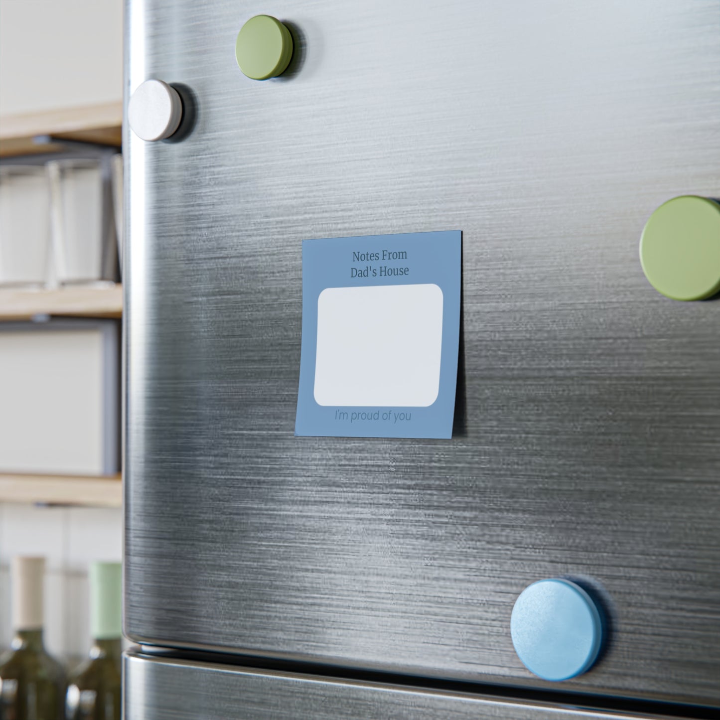 Notes from Dad's House – 3x3 Sticky Note Pad