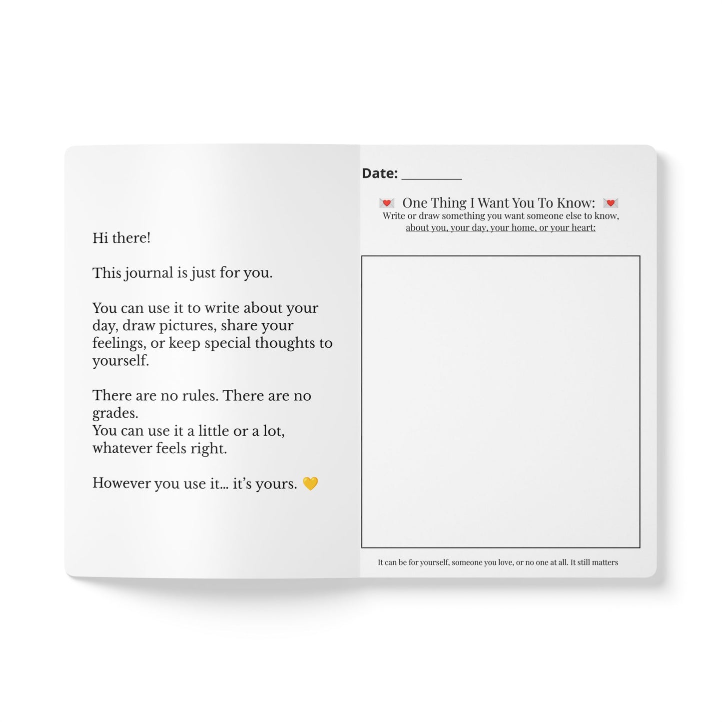 My Voice Journal – A Guided Co-Parenting Journal to Help Kids Feel Heard