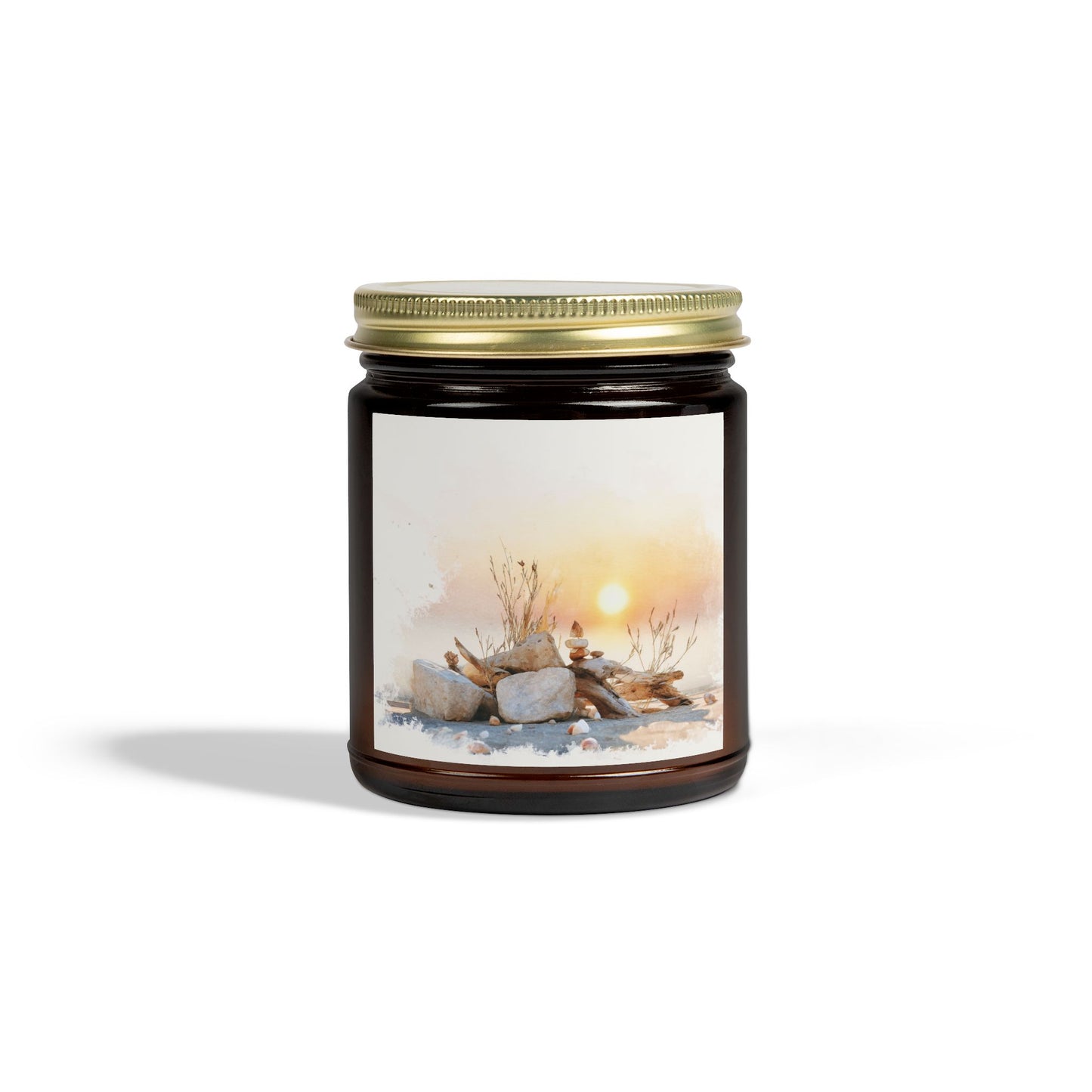 Beachwood Comfort Candle – Coconut Apricot Wax (4oz & 9oz)| Two Homes Co