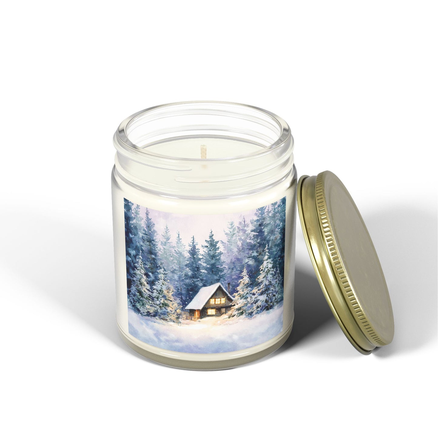 Fraser Fir Comfort Candle – Coconut Apricot Wax 4oz & 9oz | Two Homes Co