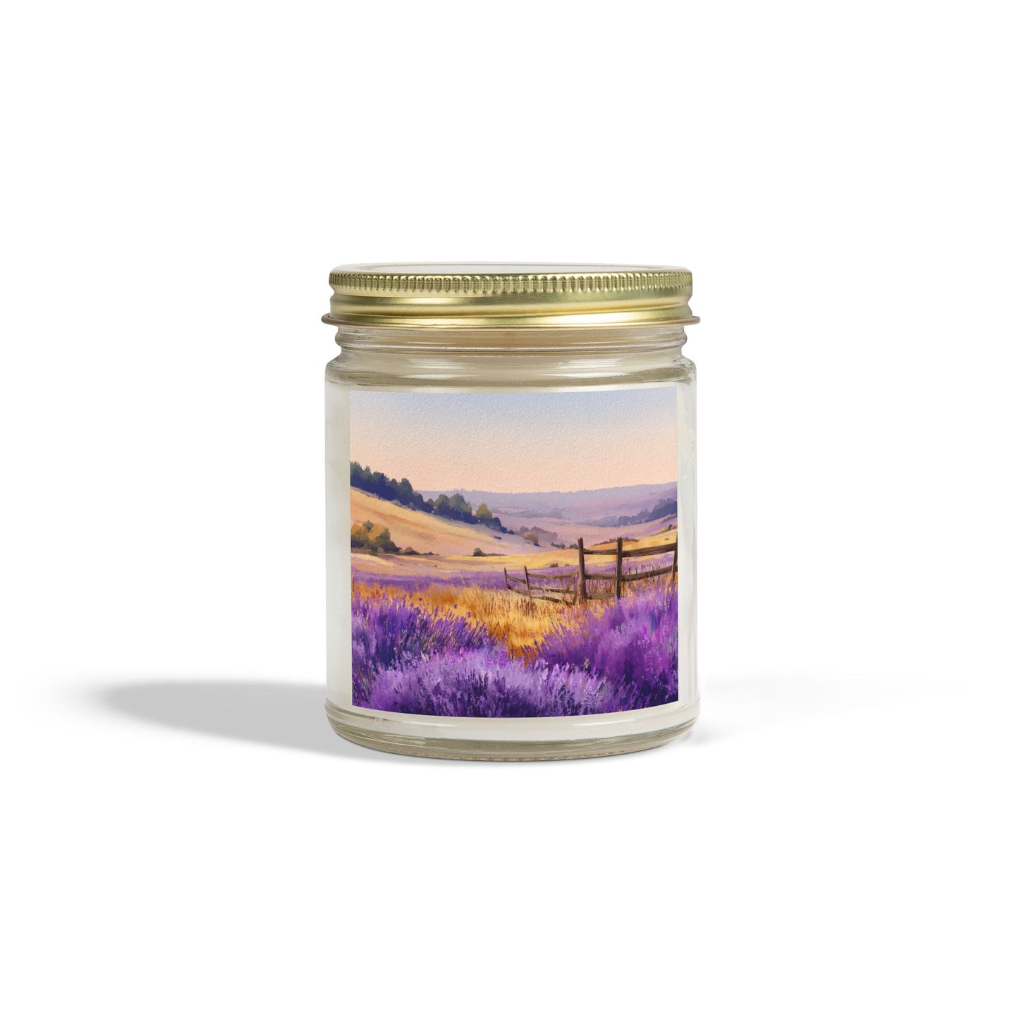 Lavender Comfort Candle – Coconut Apricot Wax 4oz & 9oz | Two Homes Co