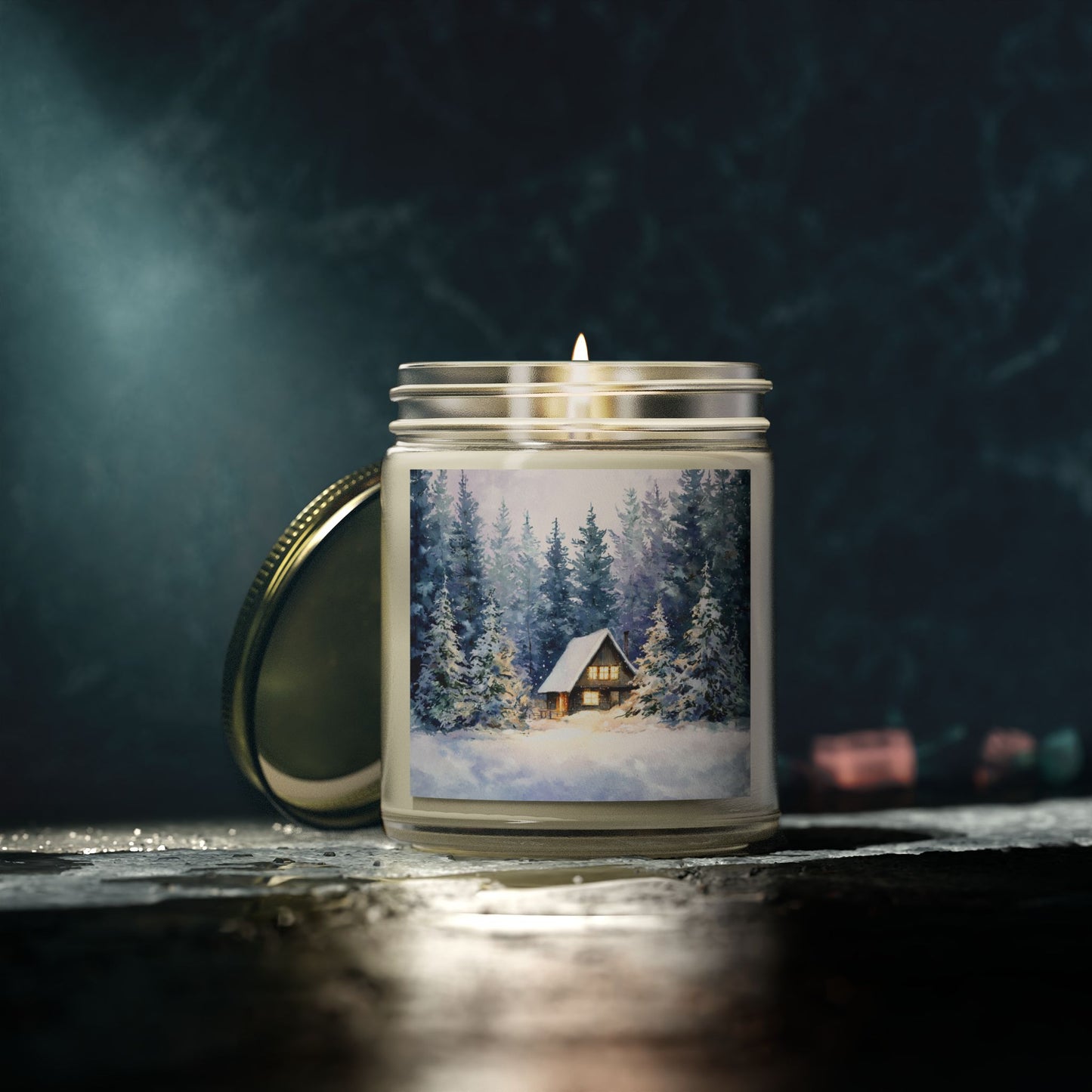 Fraser Fir Comfort Candle – Coconut Apricot Wax 4oz & 9oz | Two Homes Co
