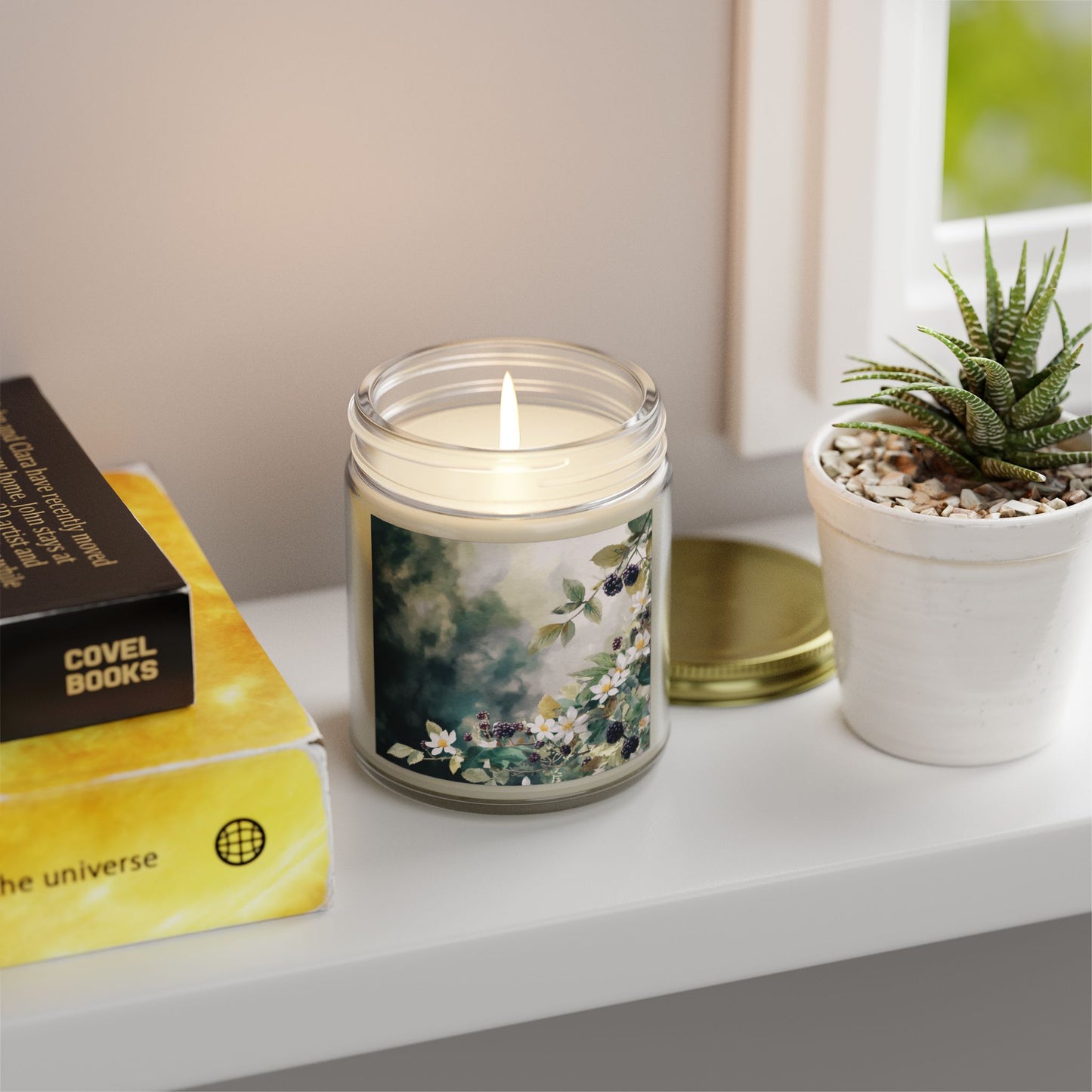 Blackberry Vanilla Comfort Candle – Coconut Apricot Wax 4oz & 9oz | Two Homes Co
