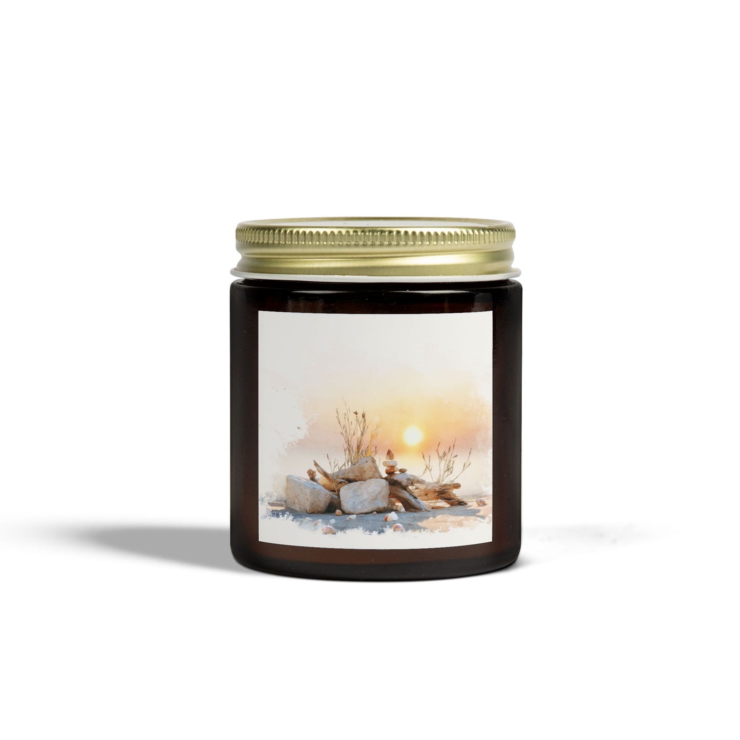 Beachwood Comfort Candle – Coconut Apricot Wax (4oz & 9oz)| Two Homes Co