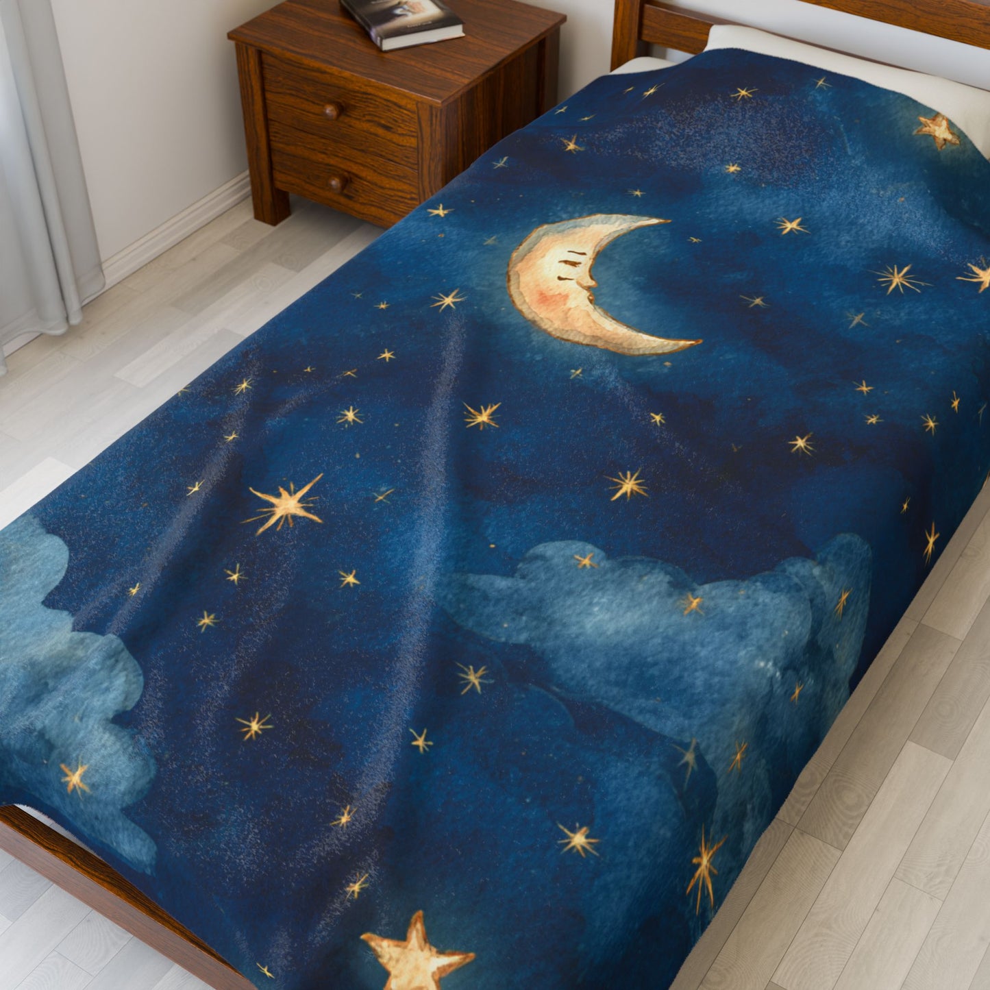 Safe & Sound Velveteen Plush Blanket – 60×80 | Two Homes Co