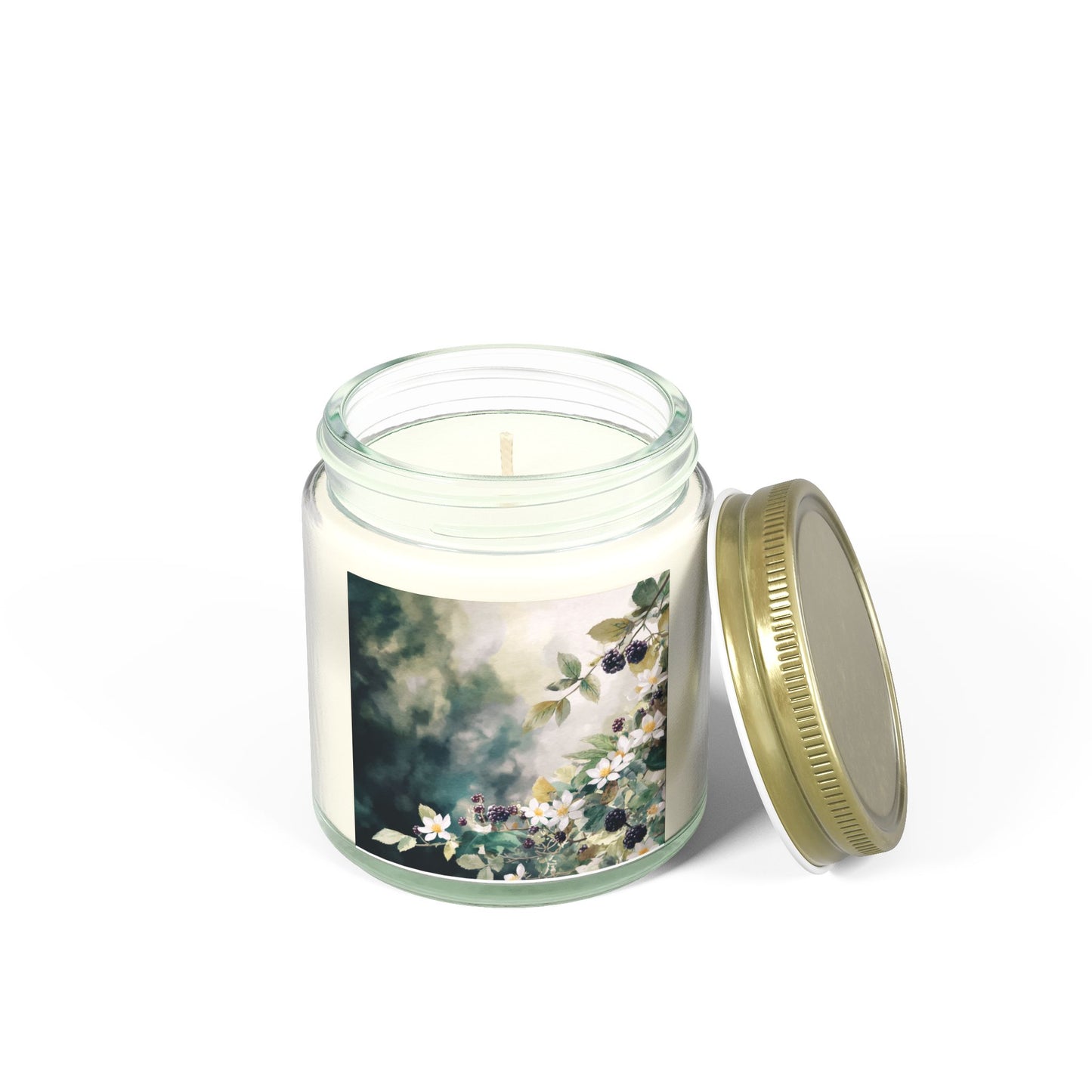 Blackberry Vanilla Comfort Candle – Coconut Apricot Wax 4oz & 9oz | Two Homes Co