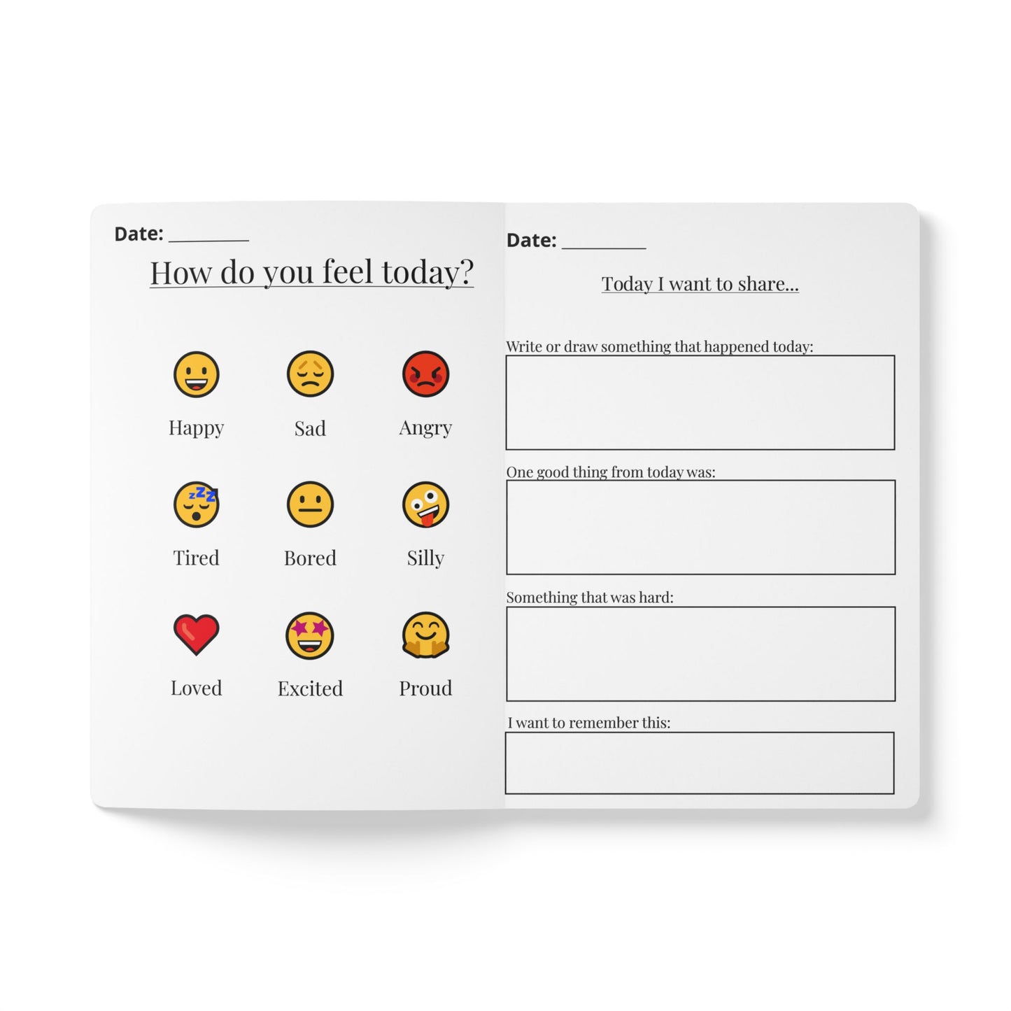 My Voice Journal – A Guided Co-Parenting Journal to Help Kids Feel Heard